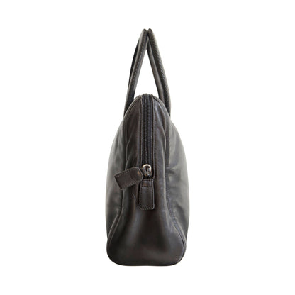 Prada Leather Top Handle Bag