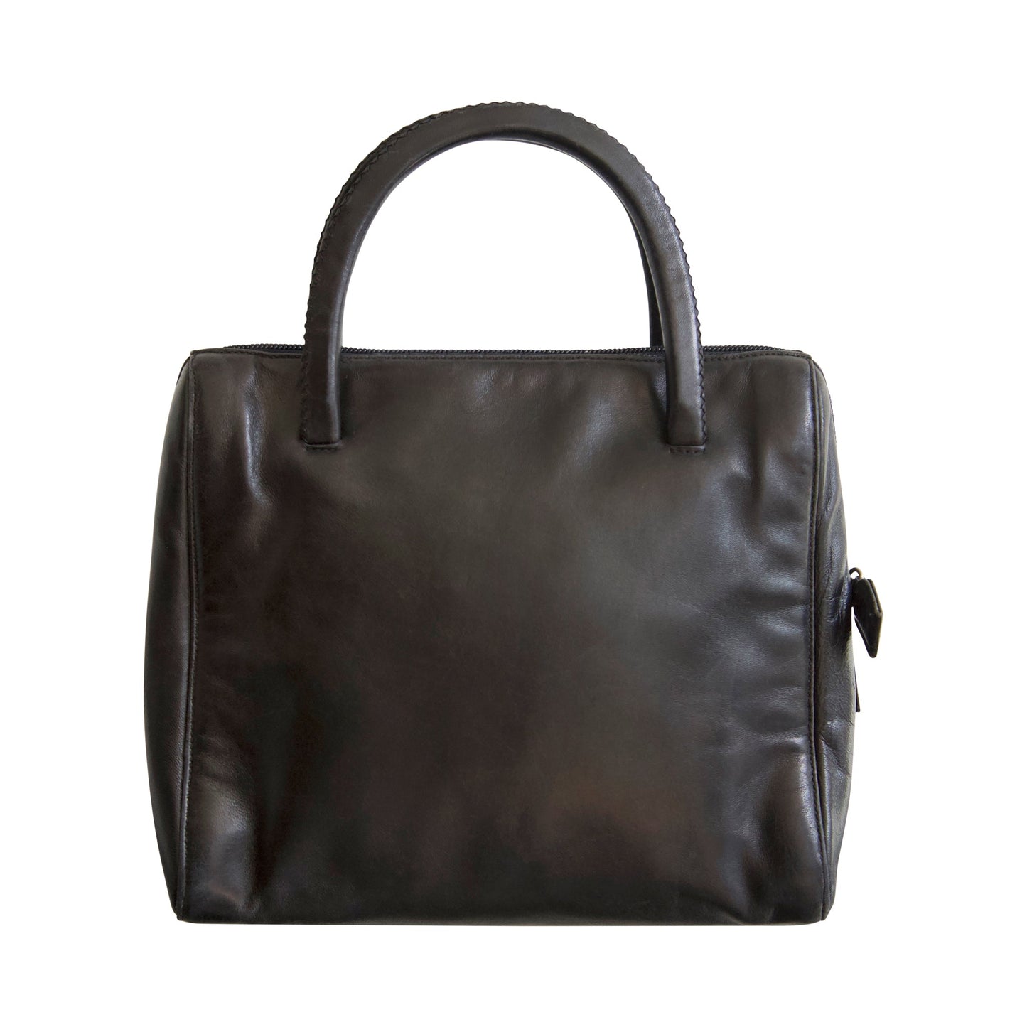 Prada Leather Top Handle Bag