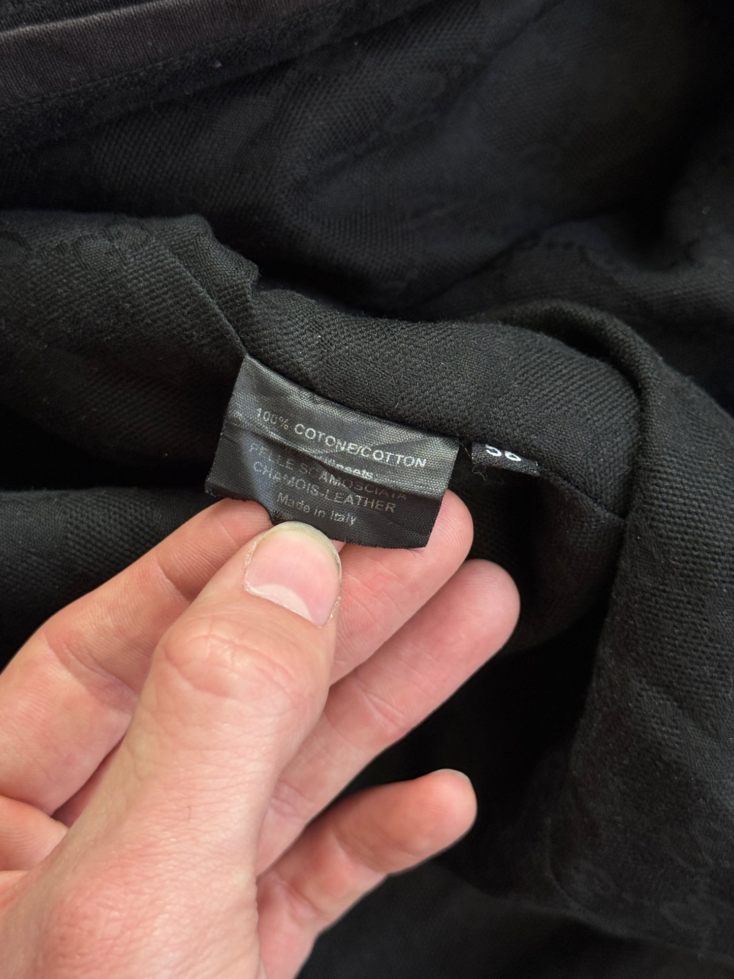 Gucci 4 Pocket Brown Waxed Cafe Racer Jacket