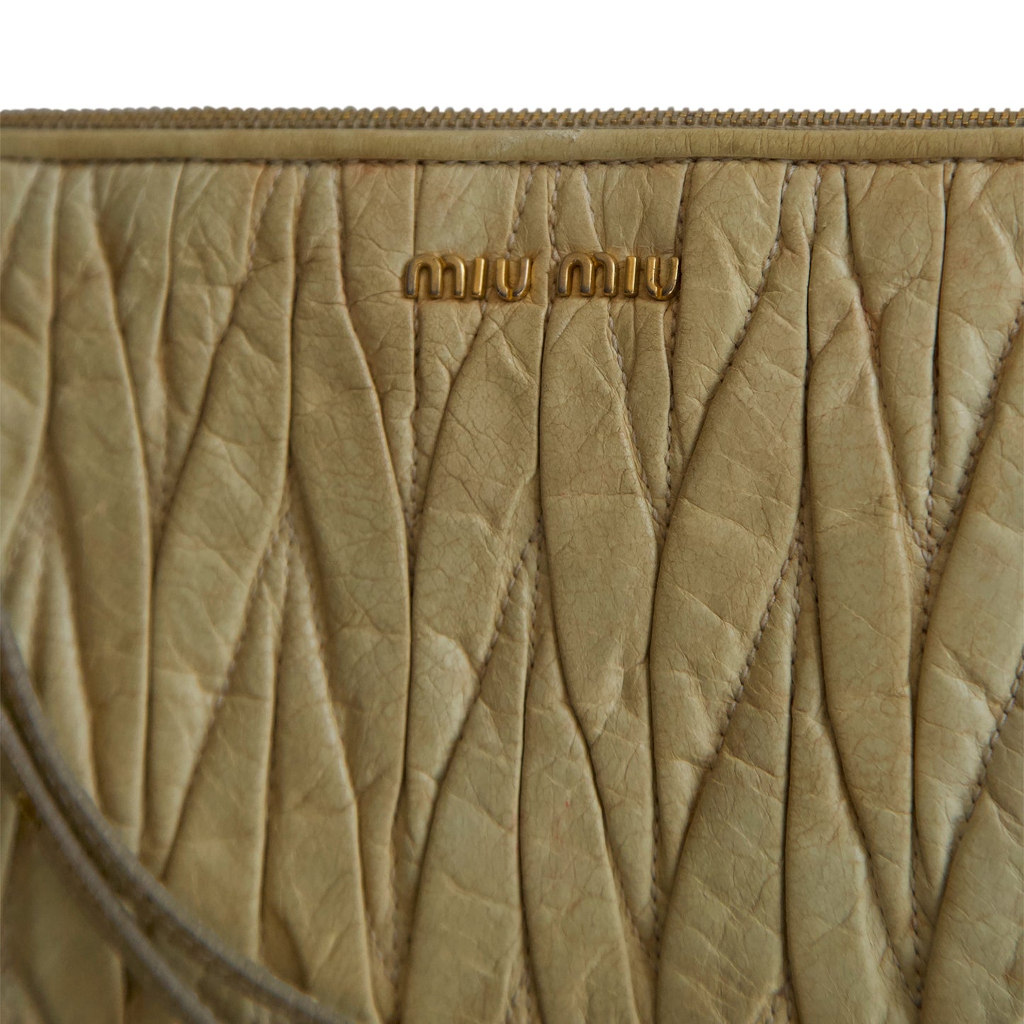 Miu Miu Padded Clutch Bag