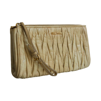 Miu Miu Padded Clutch Bag