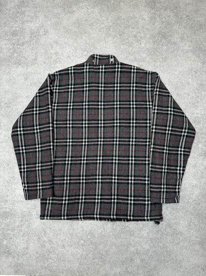 Stussy Multi Pockets Plaid Pattern Jacket