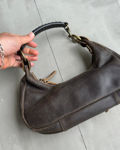 KTDO BROWN LEATHER SHOULDER BAG | O/S, Brown
