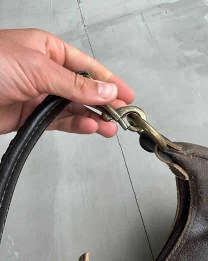 KTDO BROWN LEATHER SHOULDER BAG | O/S, Brown