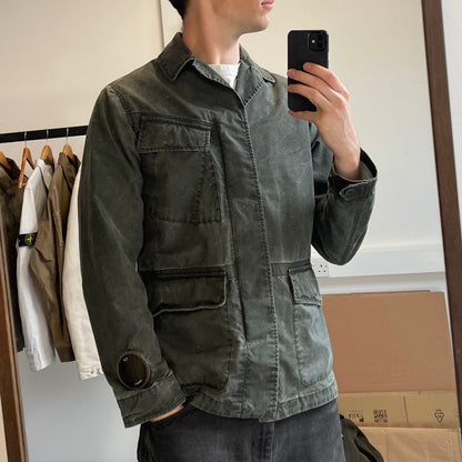 C.P. Company 50 Fili La Mille Watchviewer Jacket | Medium, Green
