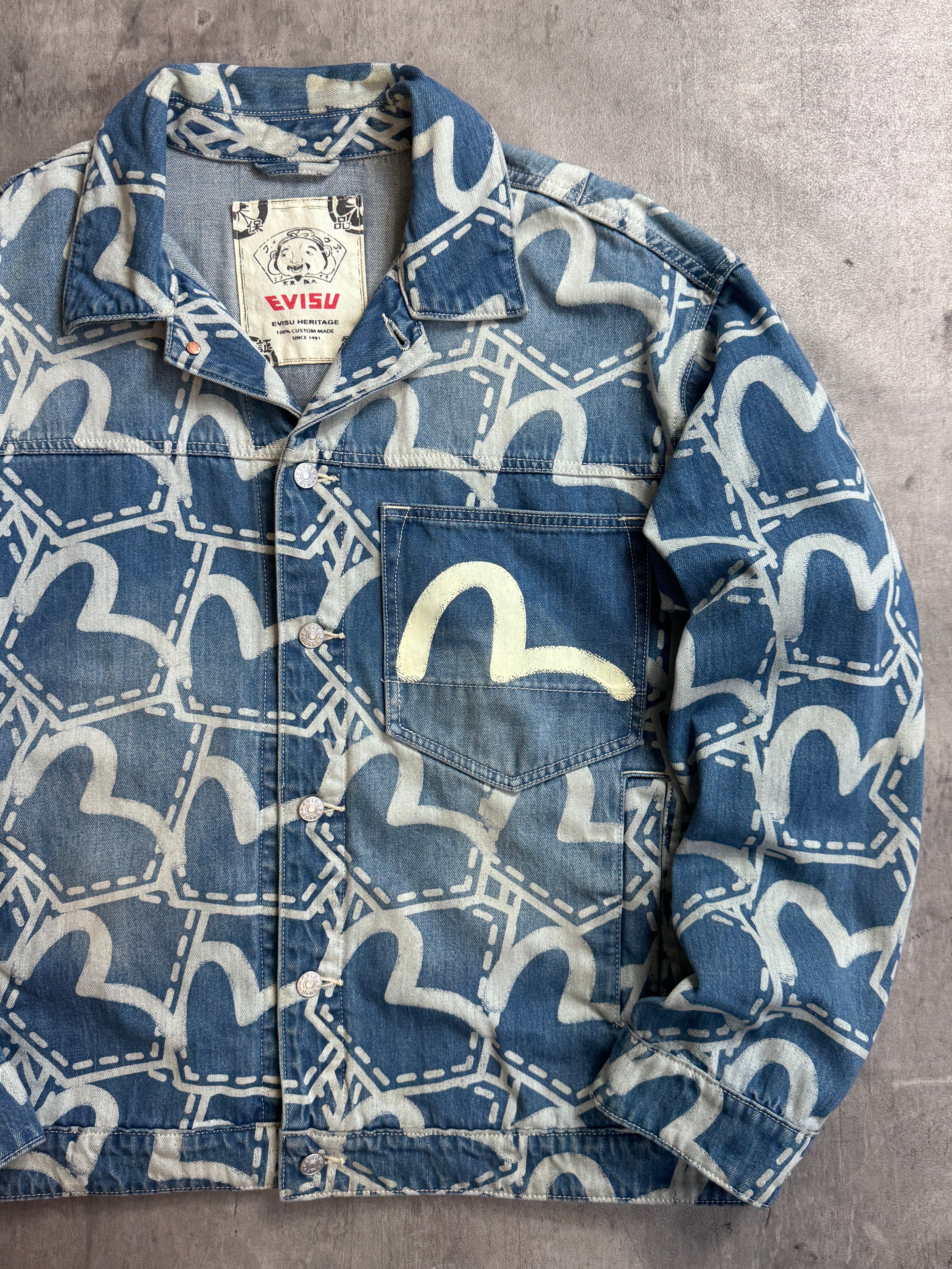 Palace x Needles Butterfly Embroidered Denim Jacket – Known Source