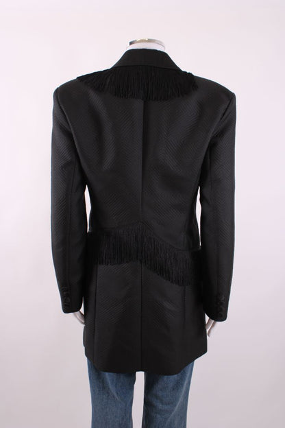 Rotate Birger Christensen Shannon Tassle Blazer Mini Dress Black 10 | Default Title, Black