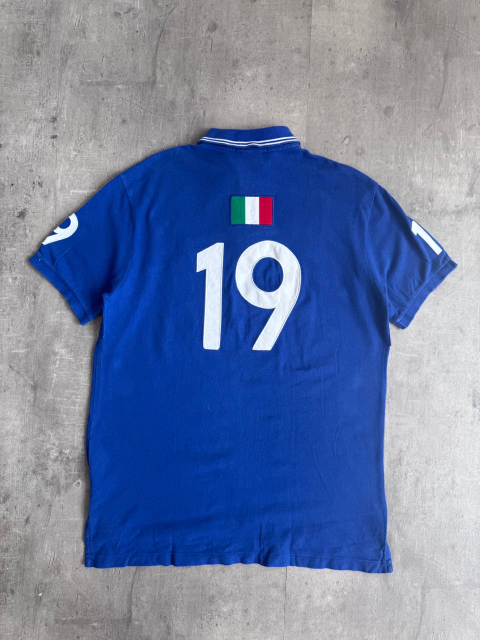 Polo Ralph Lauren 'Italia 19' Blue Polo Shirt