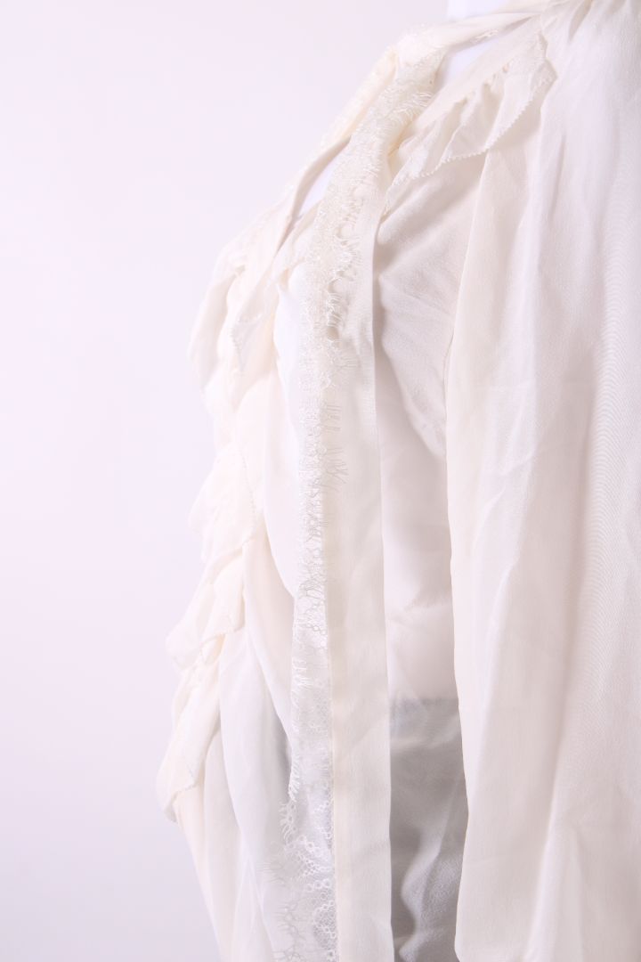 The Kooples Lace Blouse Off-White M | Default Title, White