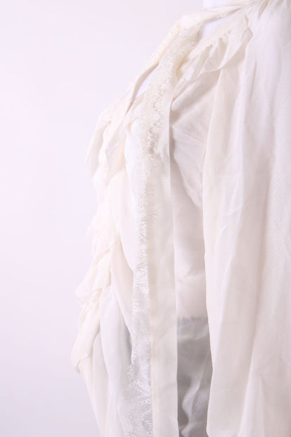 The Kooples Lace Blouse Off-White M | Default Title, White