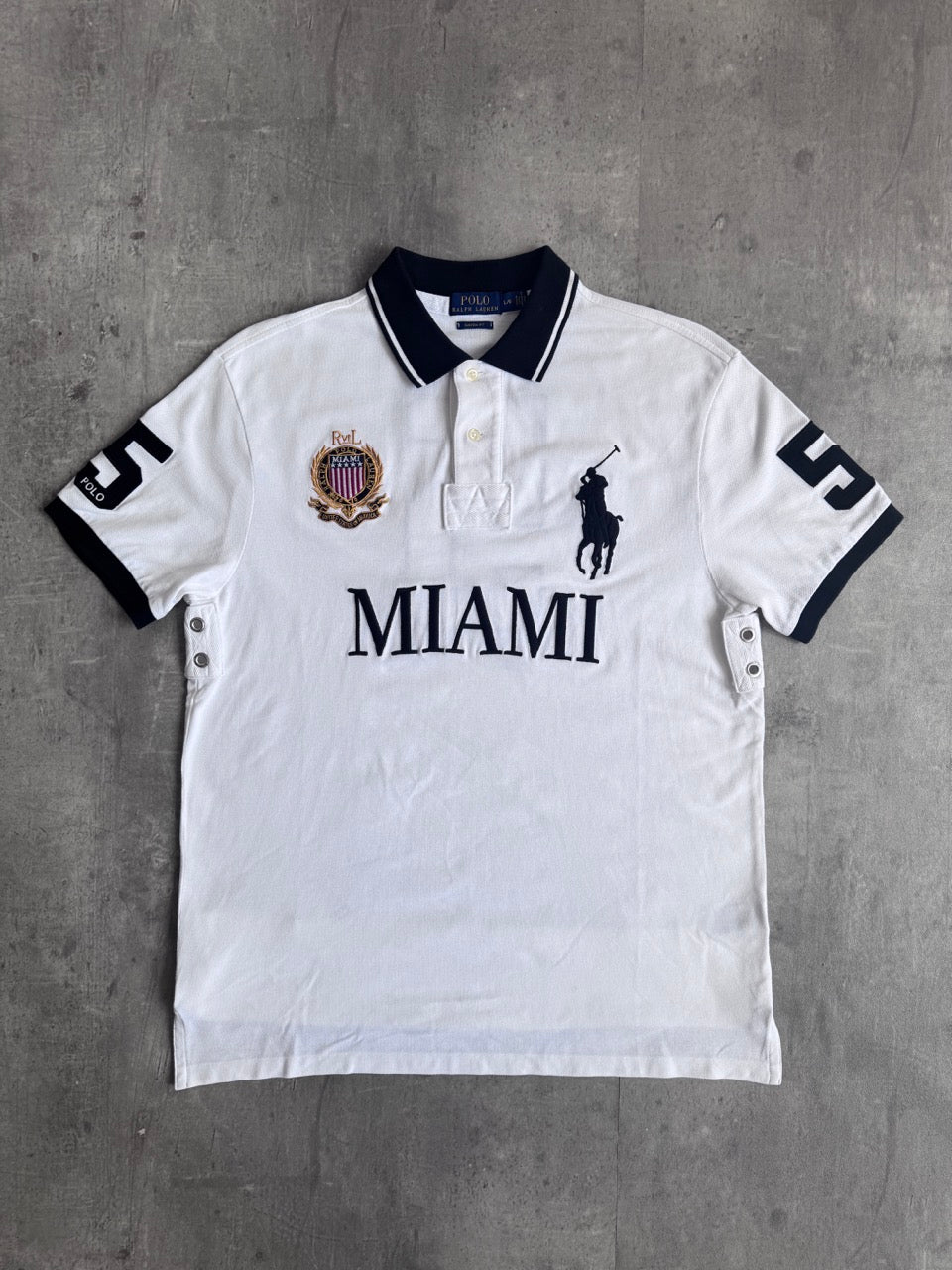 00s Polo Ralph Lauren Miami 5 Polo Shirt