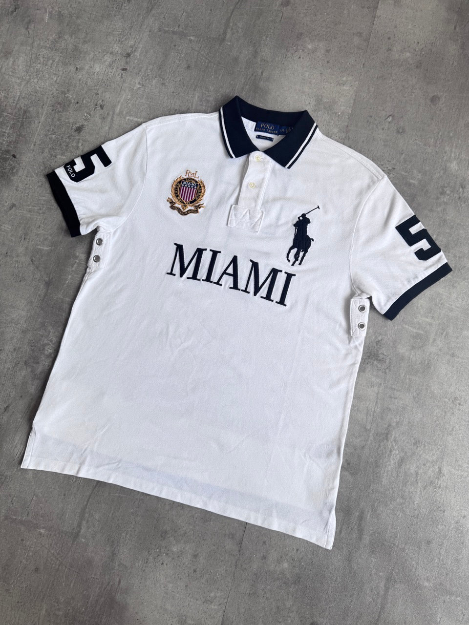 00s Polo Ralph Lauren Miami 5 Polo Shirt