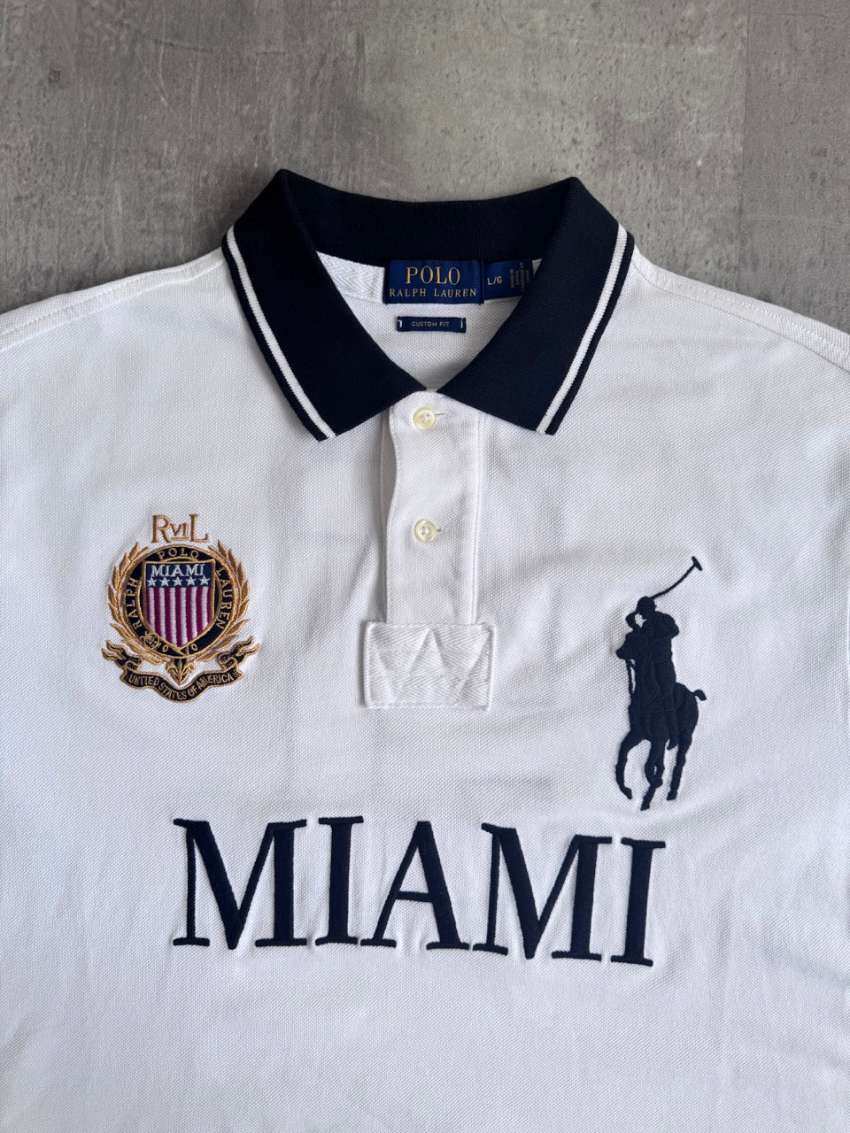 00s Polo Ralph Lauren Miami 5 Polo Shirt