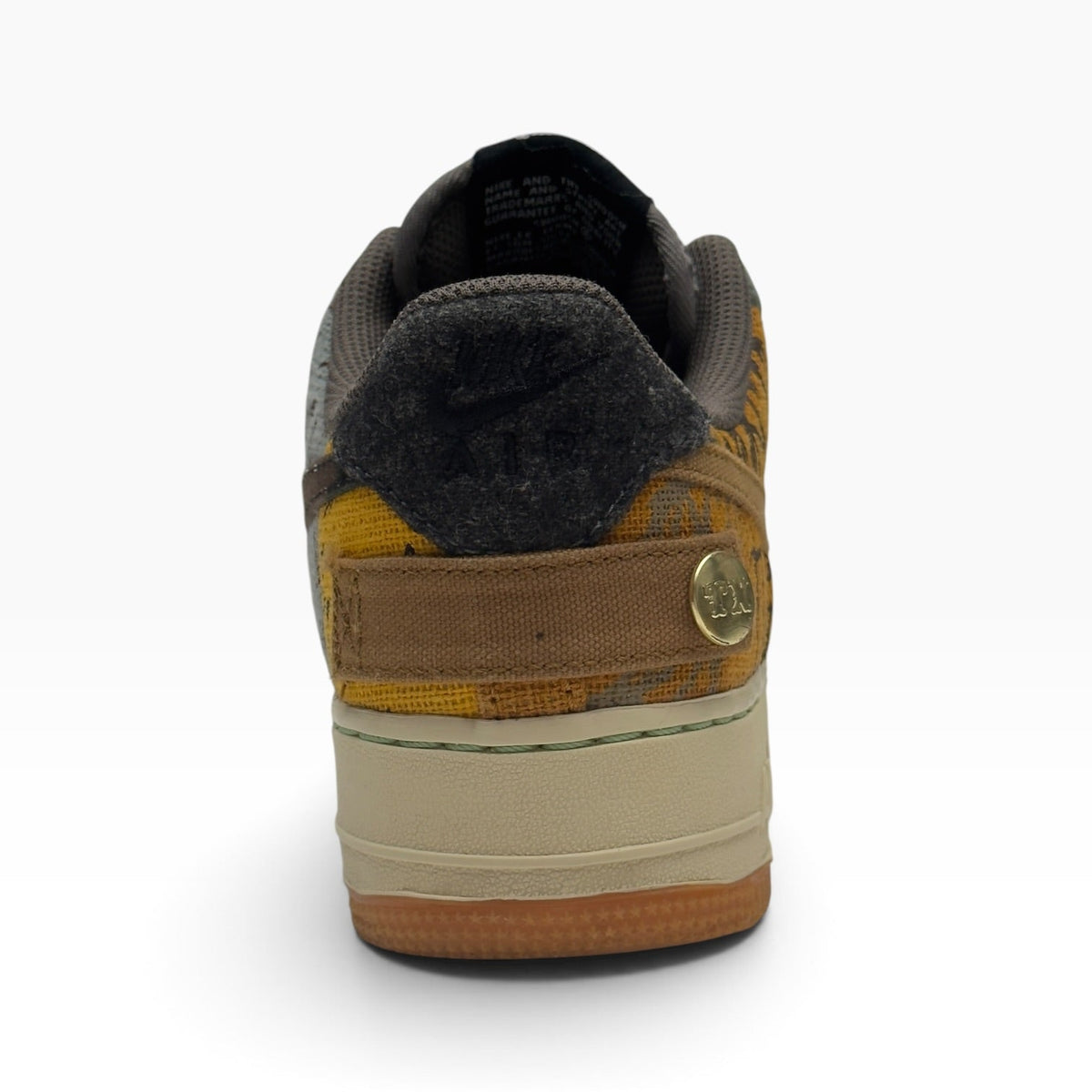 NIKE X TRAVIS SCOTT CACTUS JACK AIR FORCE 1 LOW TOP SNEAKER MULTI UK5.5 | UK 5.5, Multi
