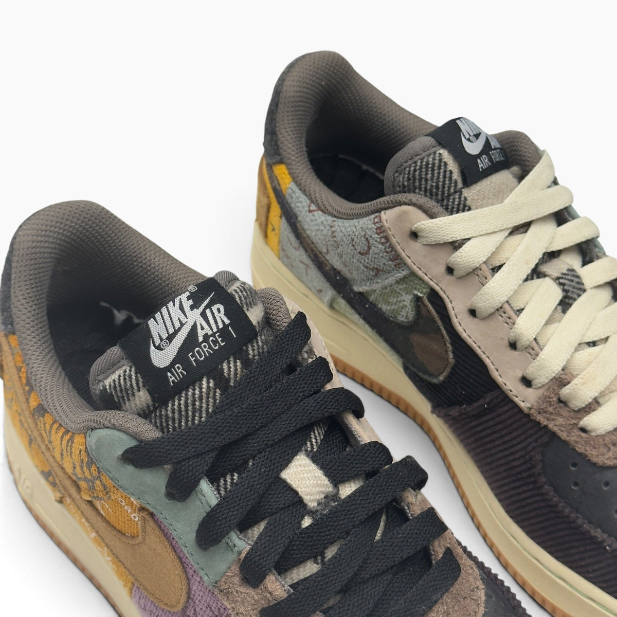 NIKE X TRAVIS SCOTT CACTUS JACK AIR FORCE 1 LOW TOP SNEAKER MULTI UK5.5 | UK 5.5, Multi