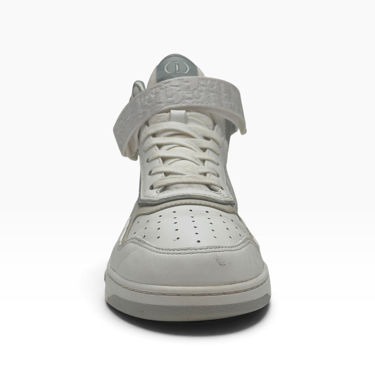 DIOR B27 HIGH TOP LEATHER SNEAKER WHITE / GREY 41 / UK7 | UK 7, Grey