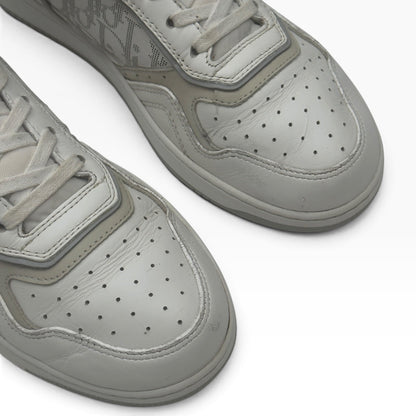 DIOR B27 HIGH TOP LEATHER SNEAKER WHITE / GREY 41 / UK7 | UK 7, Grey