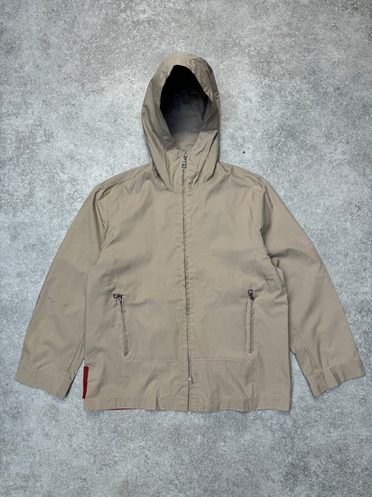 Prada Full Zip Hooded Jacket