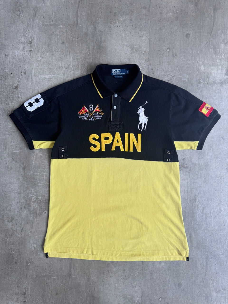 00s Polo Ralph Lauren 'Spain 8' Polo Shirt