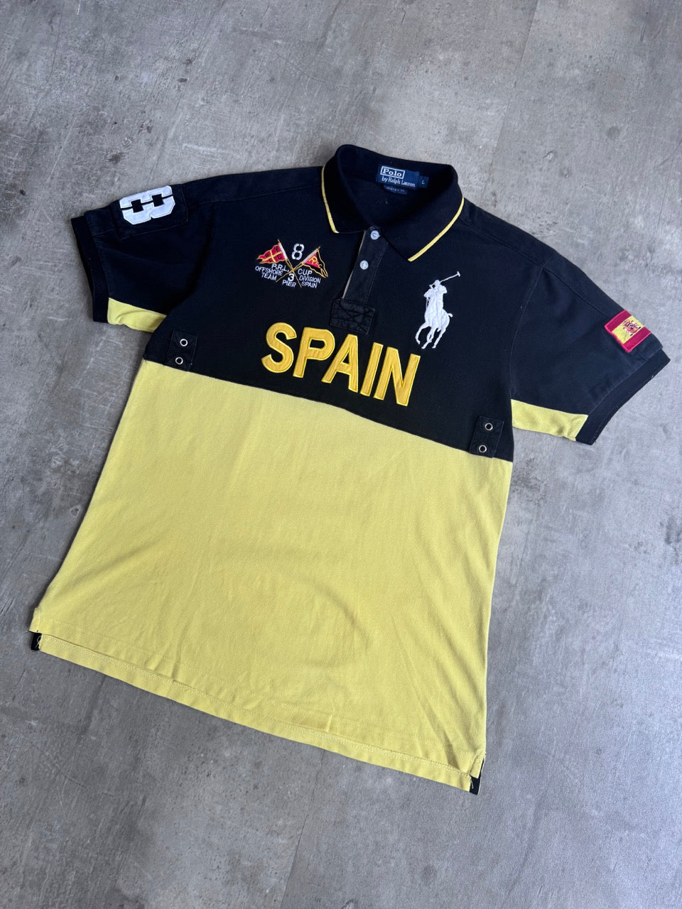 00s Polo Ralph Lauren 'Spain 8' Polo Shirt