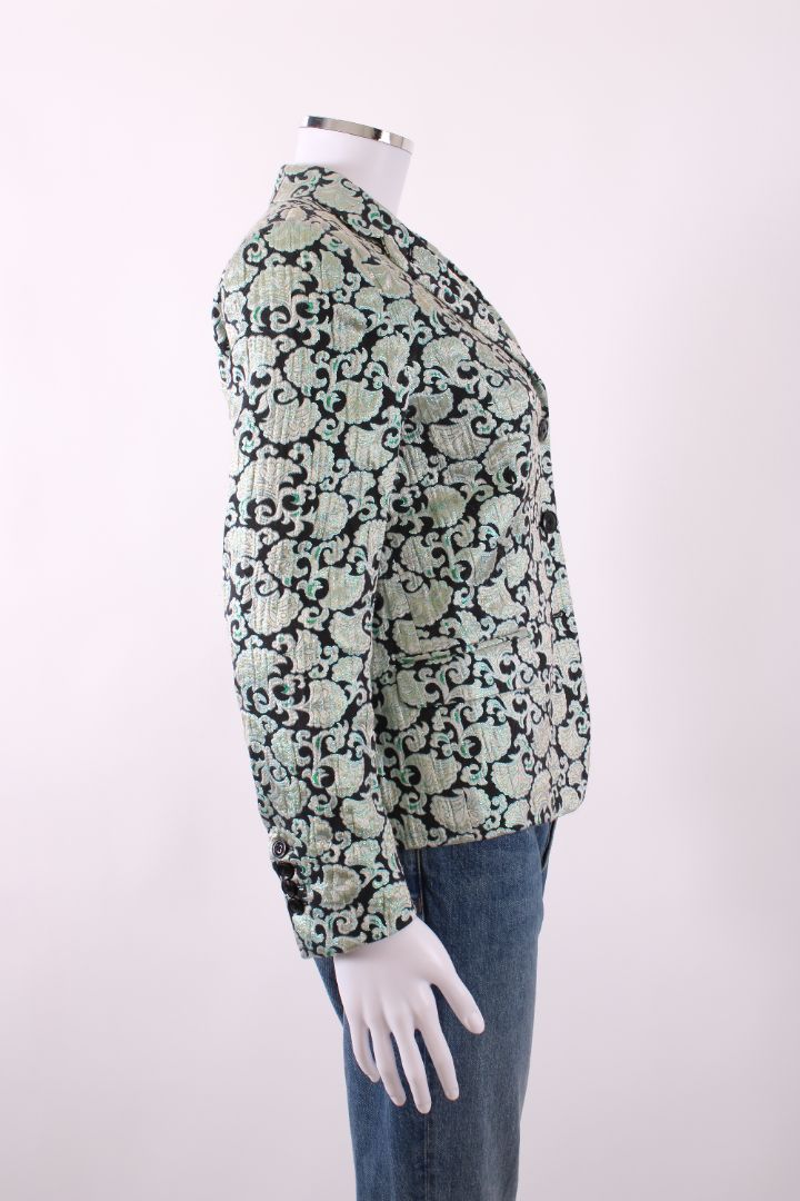 Dries Van Noten Blazer Green/ Black 8 | Default Title, Multicoloured