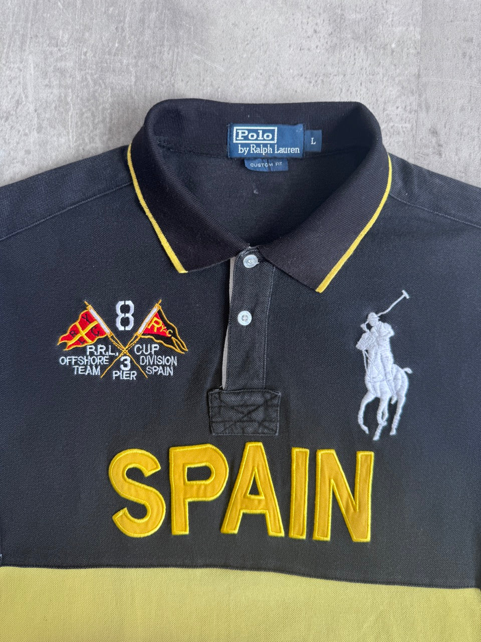 00s Polo Ralph Lauren 'Spain 8' Polo Shirt