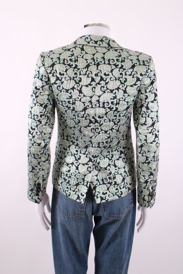 Dries Van Noten Blazer Green/ Black 8 | Default Title, Multicoloured