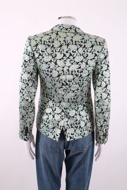 Dries Van Noten Blazer Green/ Black 8 | Default Title, Multicoloured