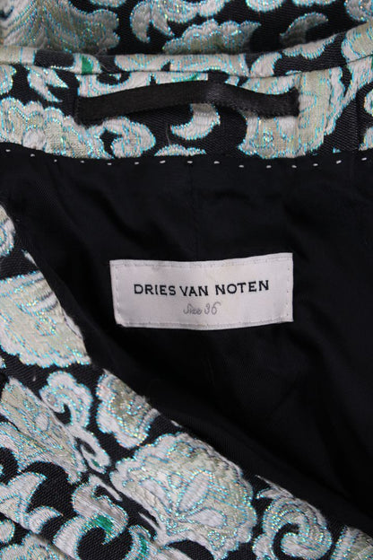 Dries Van Noten Blazer Green/ Black 8 | Default Title, Multicoloured