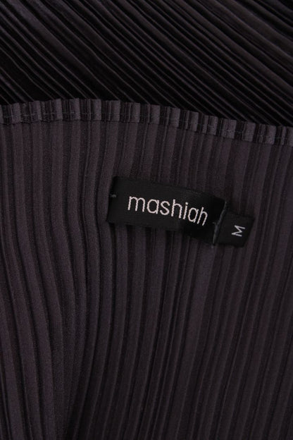 Mashiah S/S Pleated Top Grey M | Default Title, Grey