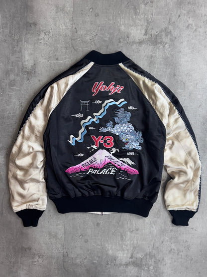 Deadstock Palace x Yohji Yamamoto 'Sukajan' Reversible Padded Bomber Jacket