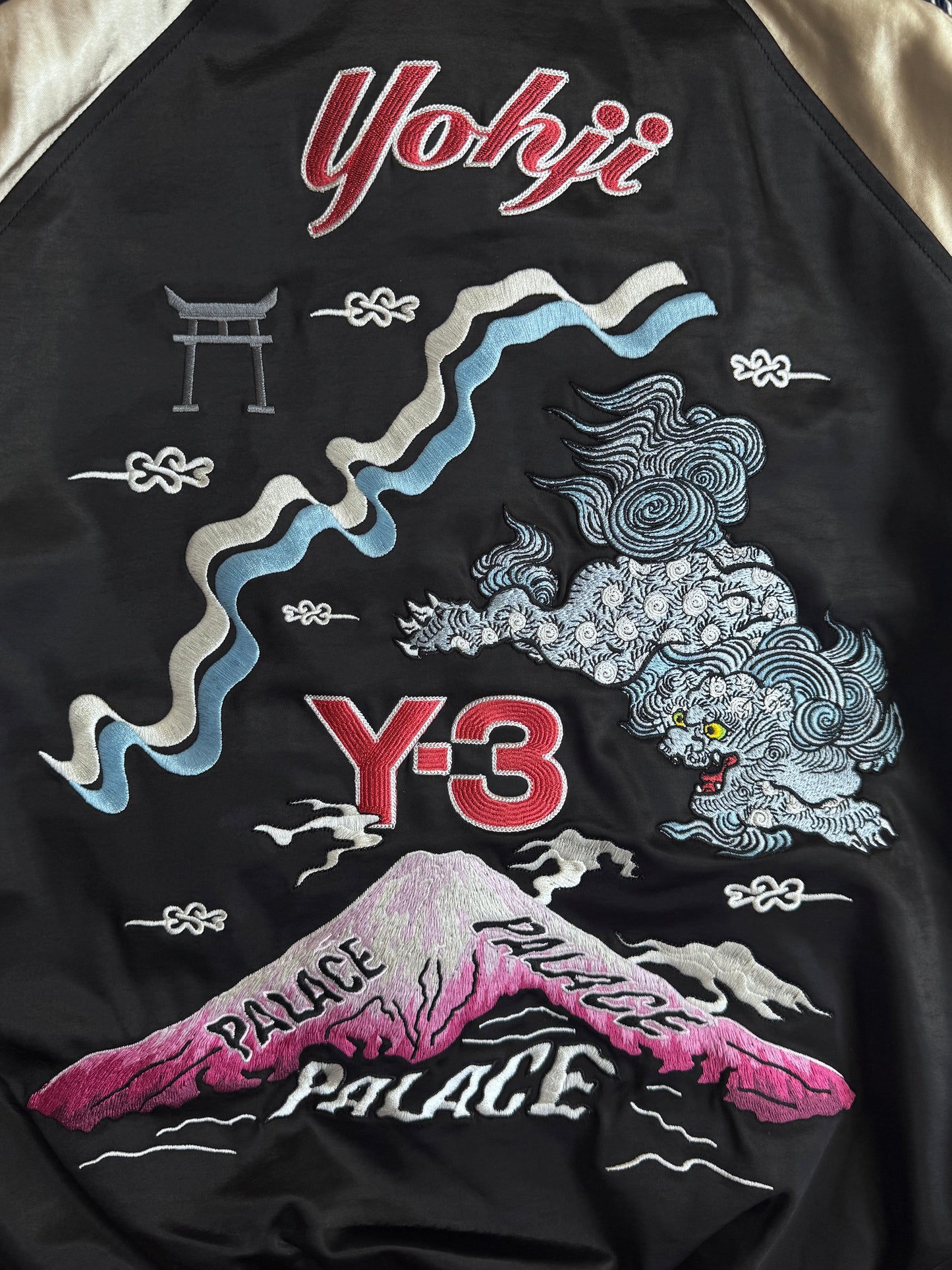 Deadstock Palace x Yohji Yamamoto 'Sukajan' Reversible Padded Bomber Jacket