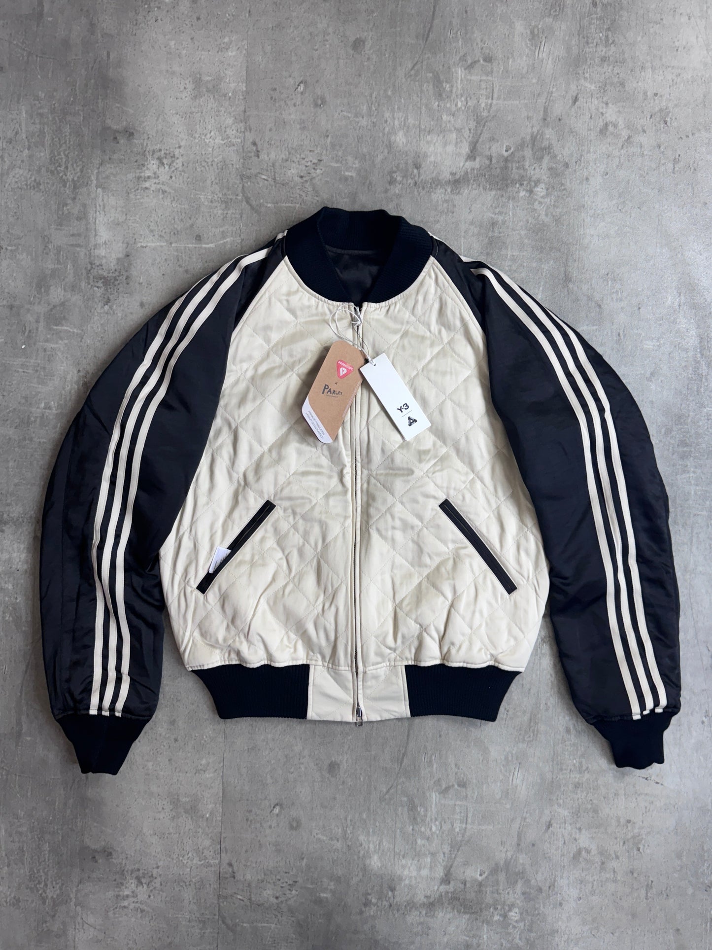 Deadstock Palace x Yohji Yamamoto 'Sukajan' Reversible Padded Bomber Jacket