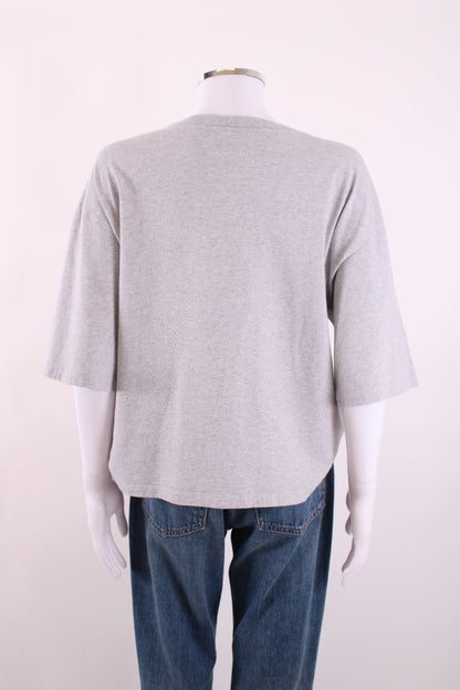Celine Logo T-shirt Grey/ Burgundy L | Default Title, Burgundy