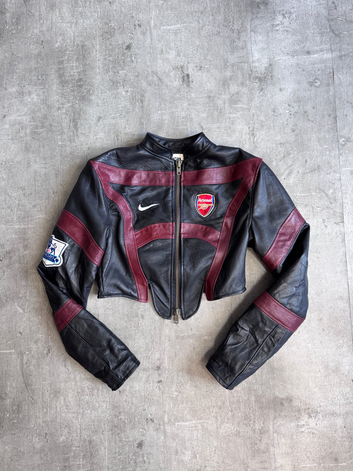VT Rework : Custom Order - Football Rework Jacket | Extra Small, Multicoloured