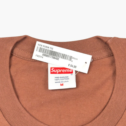 SUPREME RICK RUBIN T-SHIRT BROWN M | Medium, Brown