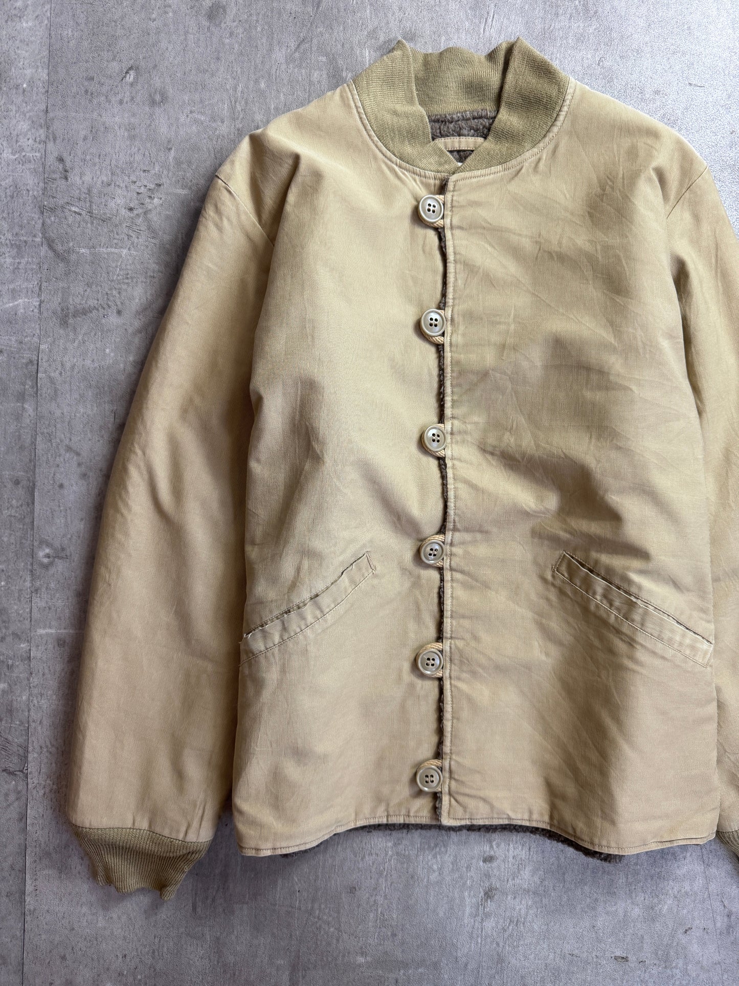 C.A.B Clothing M-43 Wool Pile Fleece Liner Jacket