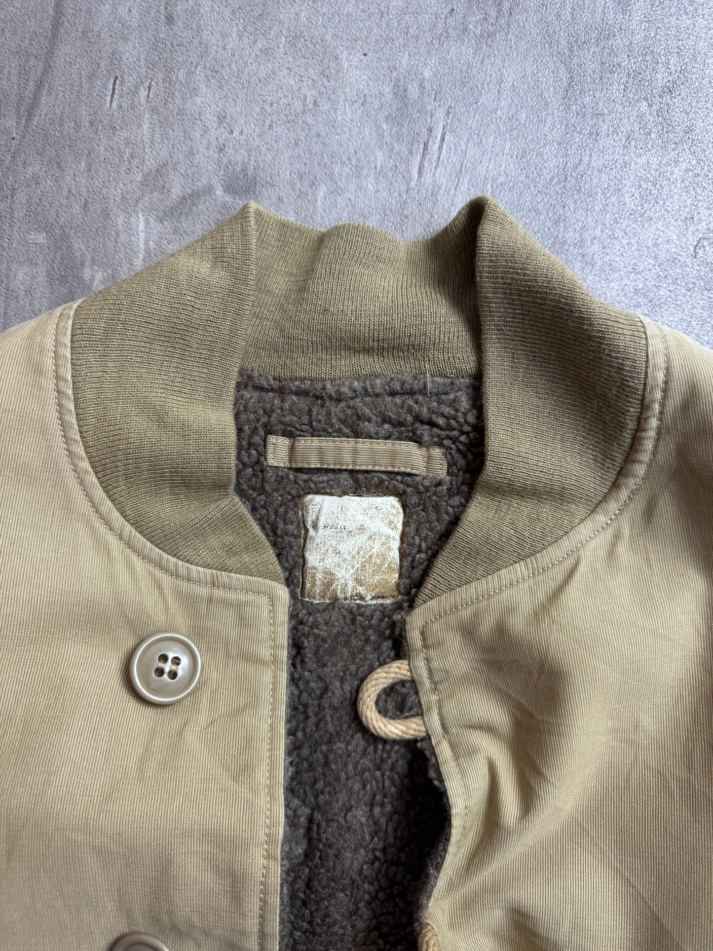 C.A.B Clothing M-43 Wool Pile Fleece Liner Jacket