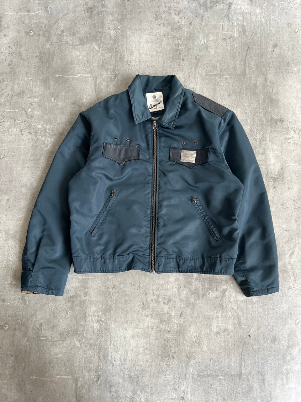 Chevignon Leather Panelled Pocket Blouson