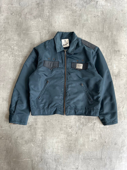 Chevignon Leather Panelled Pocket Blouson