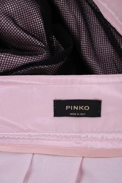 Pinko Mesh Skirt Pink/ Black 8 | Default Title, Multicoloured