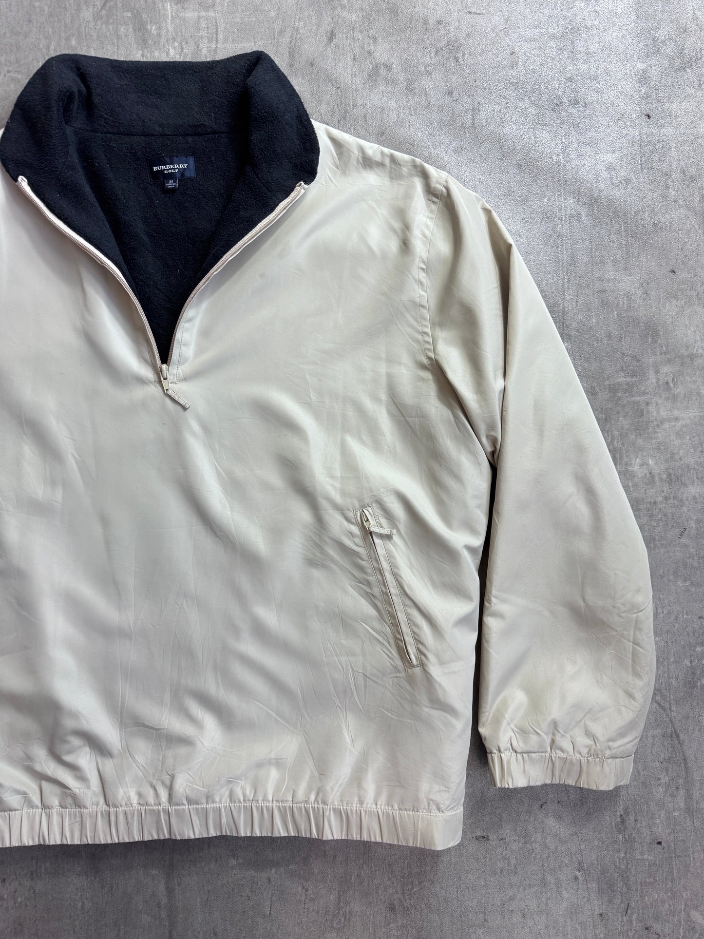 Burberry Golf Fleece Lined Dual Layer Smock