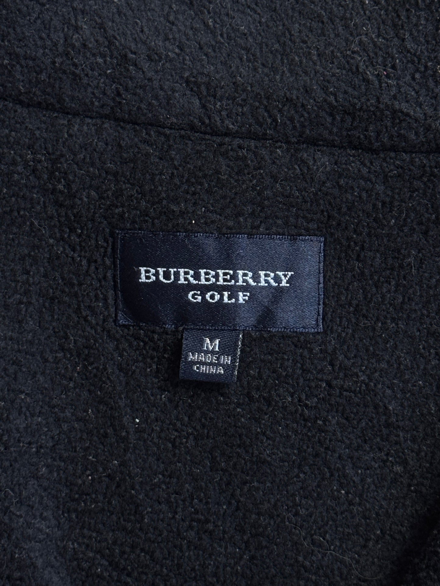 Burberry Golf Fleece Lined Dual Layer Smock
