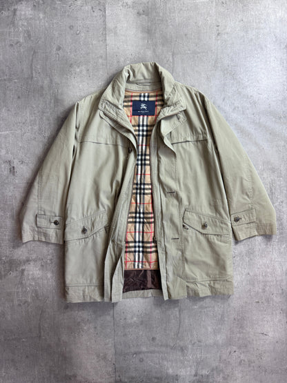Burberry Modular Quilt Liner Grey Field Parka