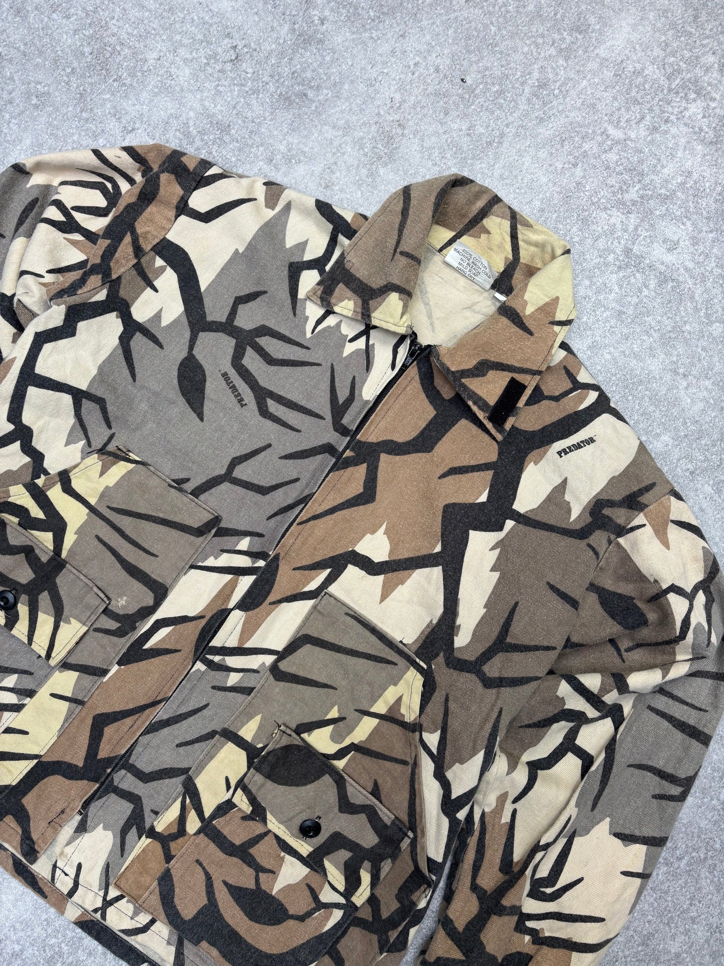 Vintage Brown Camo Jacket