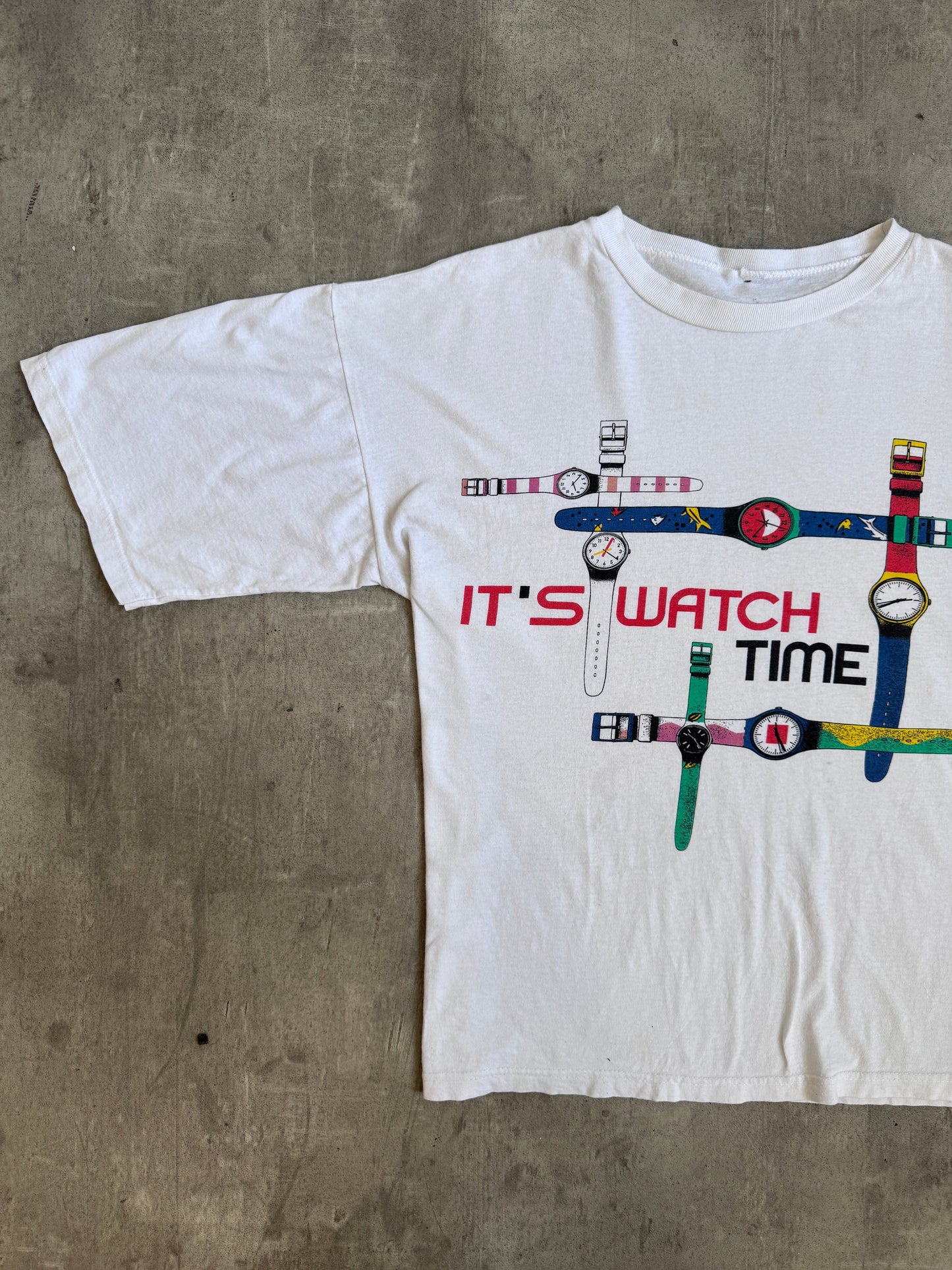 1990's 'It's Swatch Time' Graphic Tee
