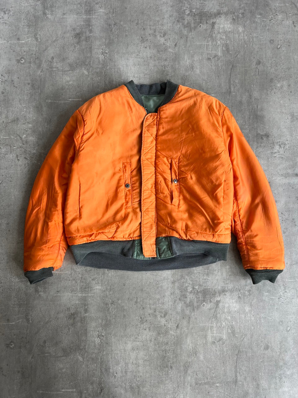 Avirex Reversible Spellout MA-1 Bomber Jacket