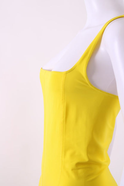 Reimagined by Pinko Slinky/Lycra Maxi Dress Yellow M | Default Title, Pink