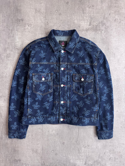 Deadstock Palace x Vivienne Westwood Monogram Denim Jacket