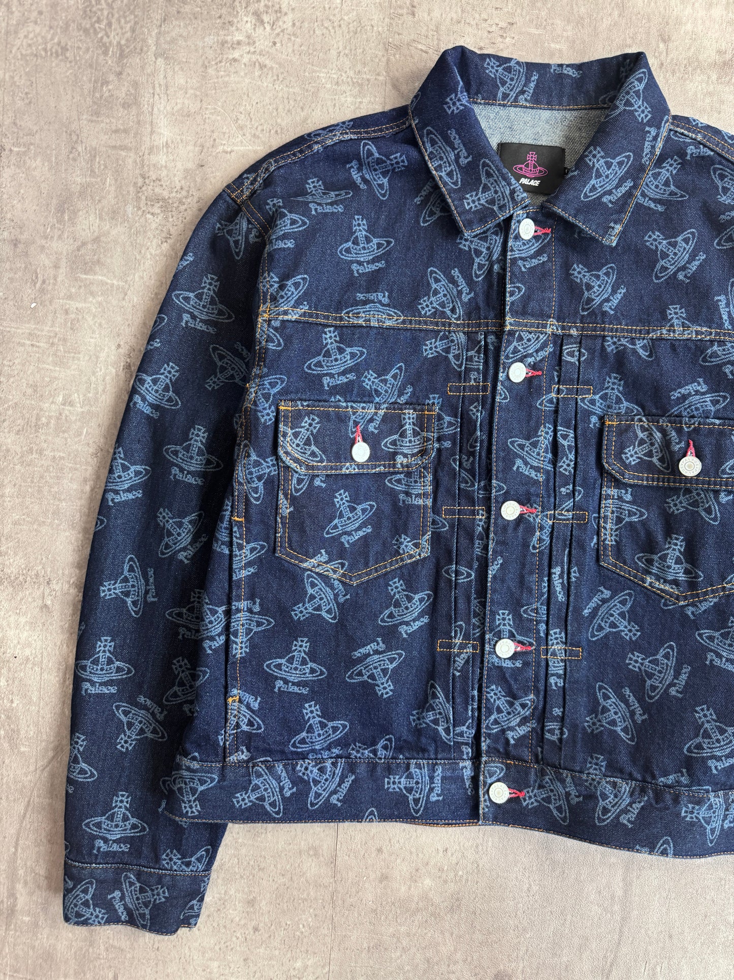 Deadstock Palace x Vivienne Westwood Monogram Denim Jacket